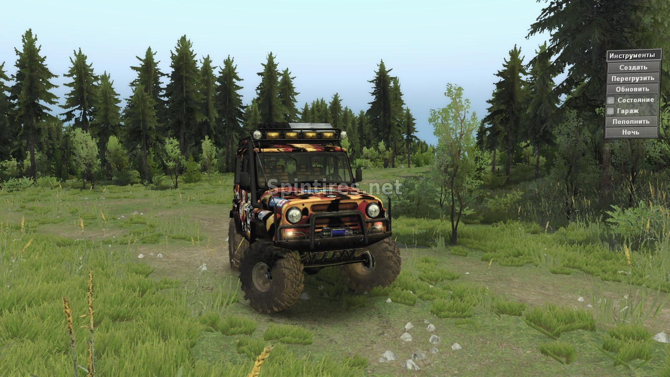 Уаз-31514 для Spin Tires v03.03.16 для Spintires 