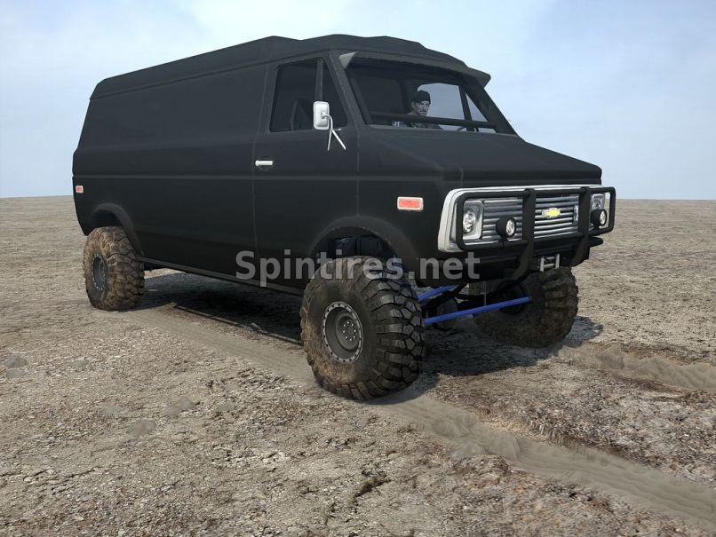1975 Chevy G10 Van для Spintires: MudRunner (v19.11.18) для Spintires 