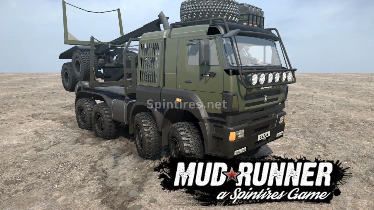 Камаз-65228 для Spintires: MudRunner (v18.10.18) для Spintires 