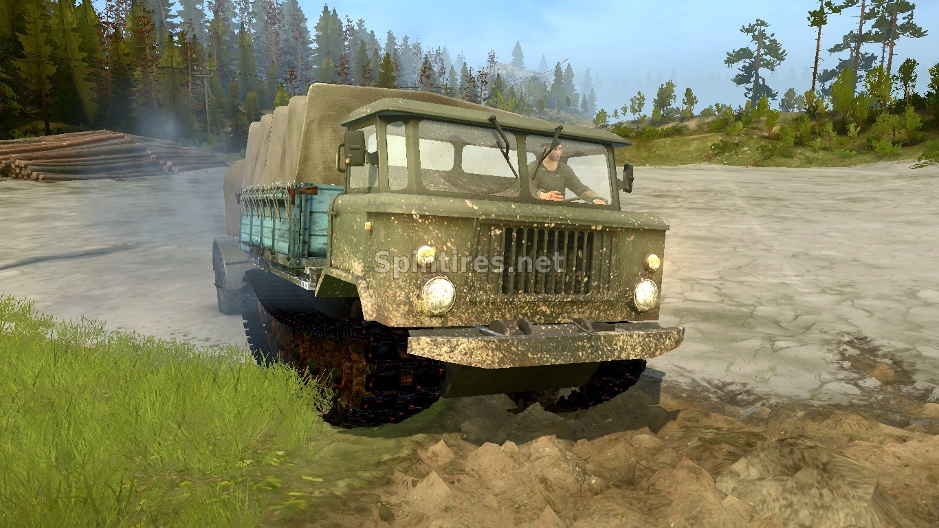 ГАЗ-66 ЧЕТРА для Spintires: MudRunner (v18.10.18) для Spintires 