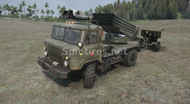 GAZ-66 для Spintires: MudRunner (v18.10.18) для Spintires 