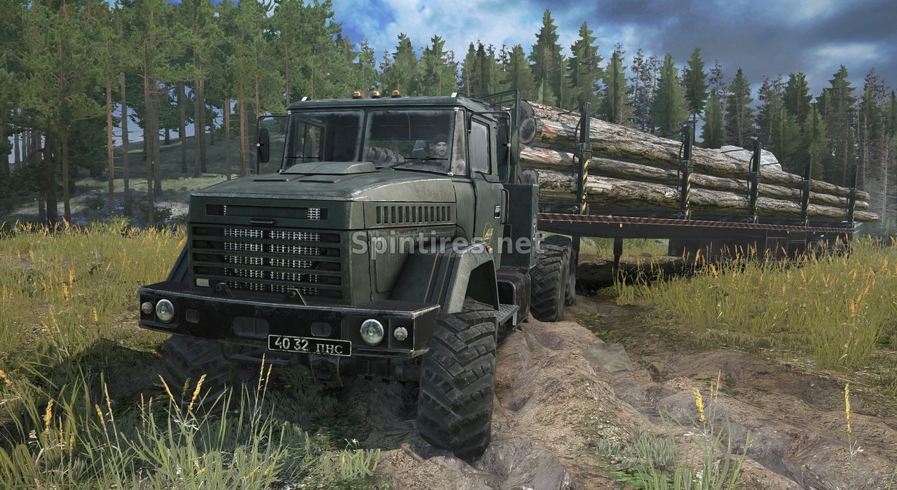 KrAZ 6322 версия 0.2 для Spintires: MudRunner (v18/05/21) для Spintires 