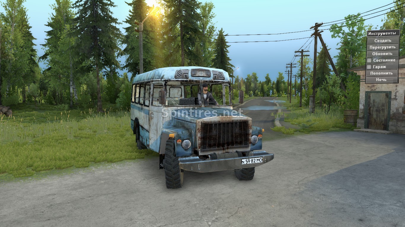 Кавз-3976/39766 для Spin Tires v03.03.16 для Spintires 