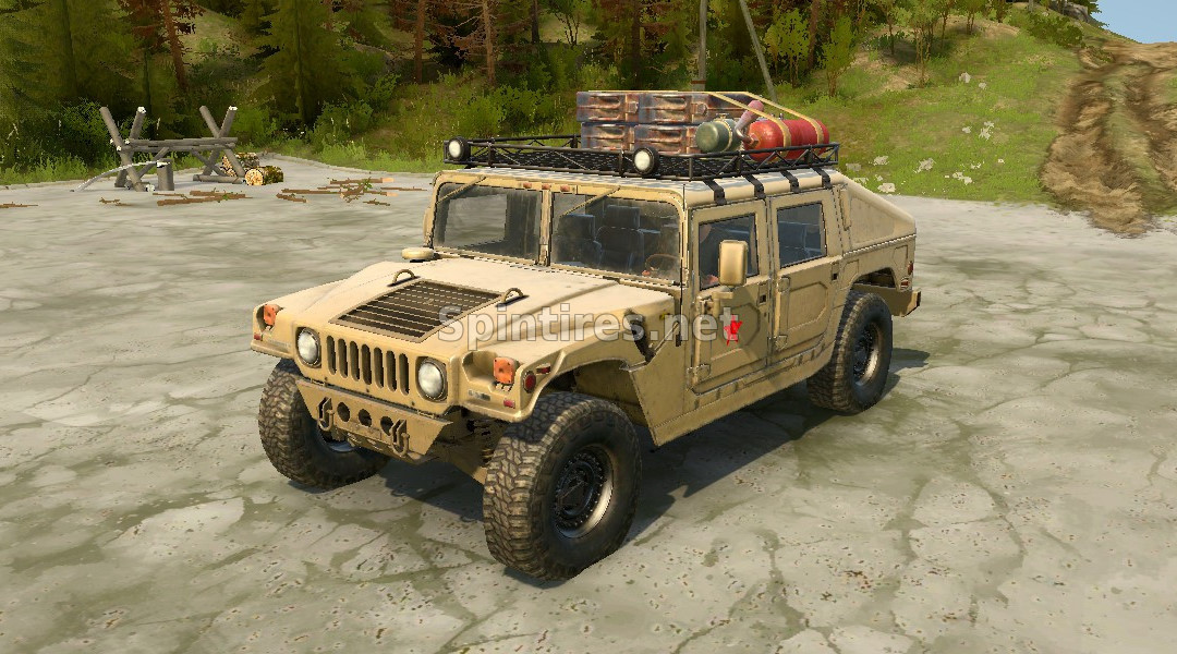 Military H1 для Spintires: MudRunner (v19.11.18) для Spintires 