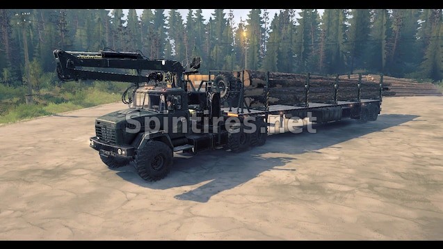 KrAZ 6322 версия 0.3 для Spintires: MudRunner (v18/05/21) для Spintires 