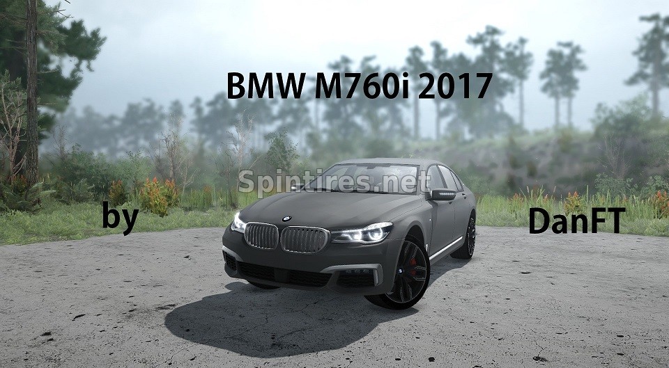 BMW M760i 2017 для Spintires: MudRunner (v18.10.18) для Spintires 