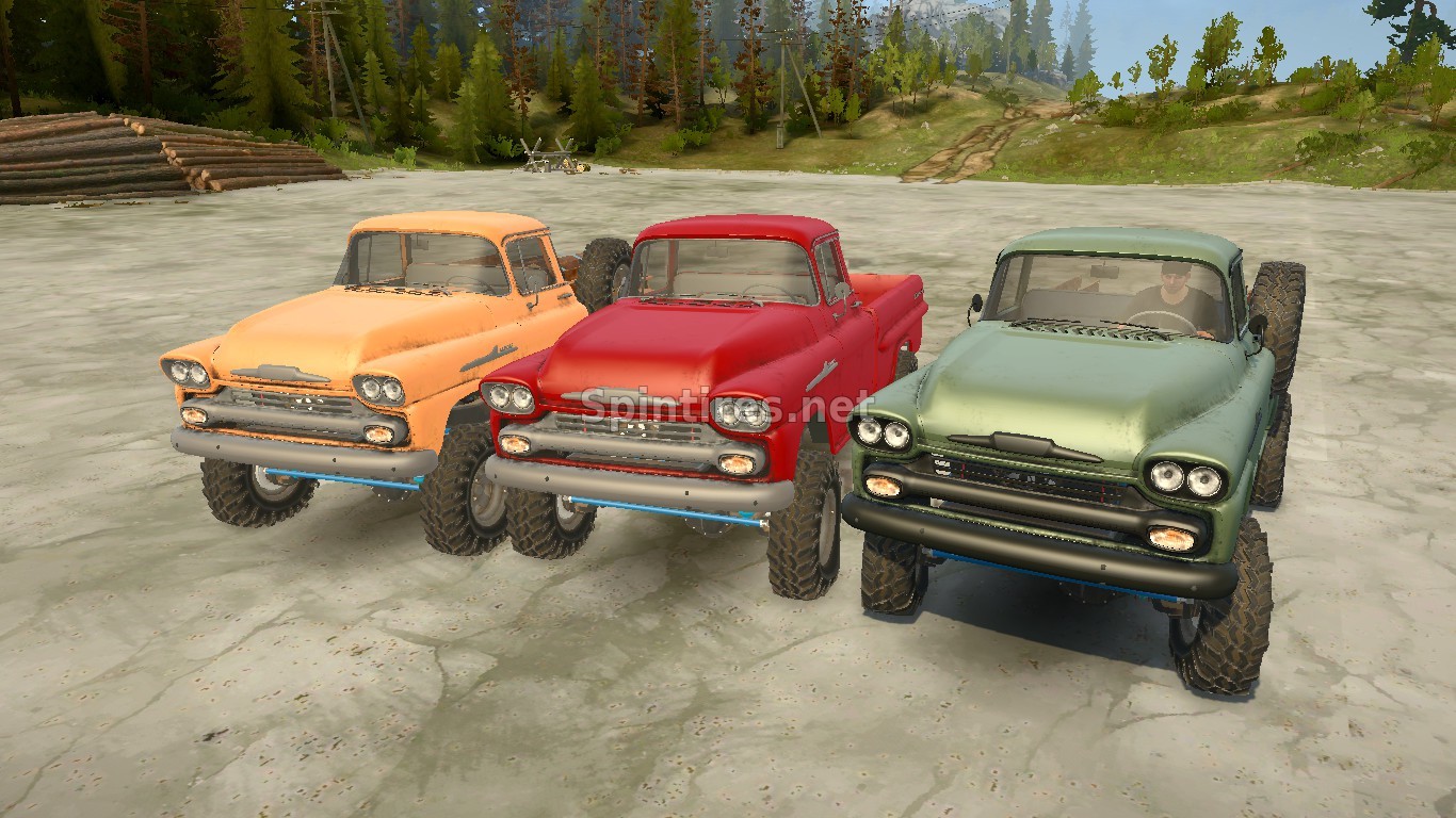 1959 Chevy Apache для Spintires: MudRunner (v19.11.18) для Spintires 