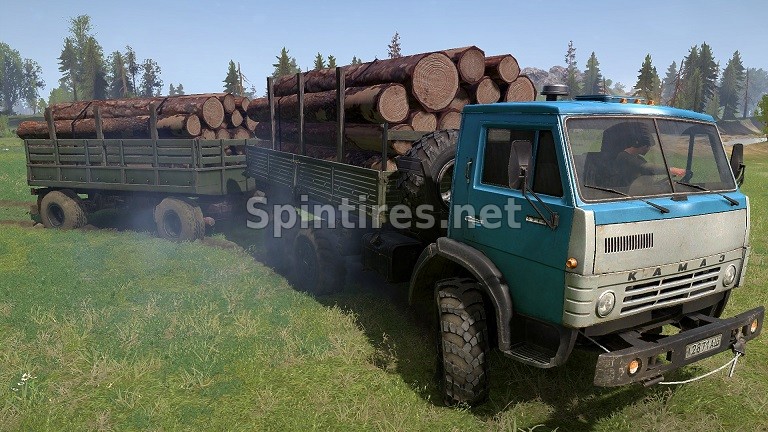 Камаз 4310 Blue для Spintires: MudRunner (v19.11.18) для Spintires 