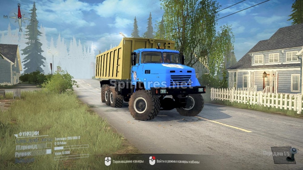 KrAZ-7140 «VoLk» для Spintires: MudRunner (v18.10.18) для Spintires 