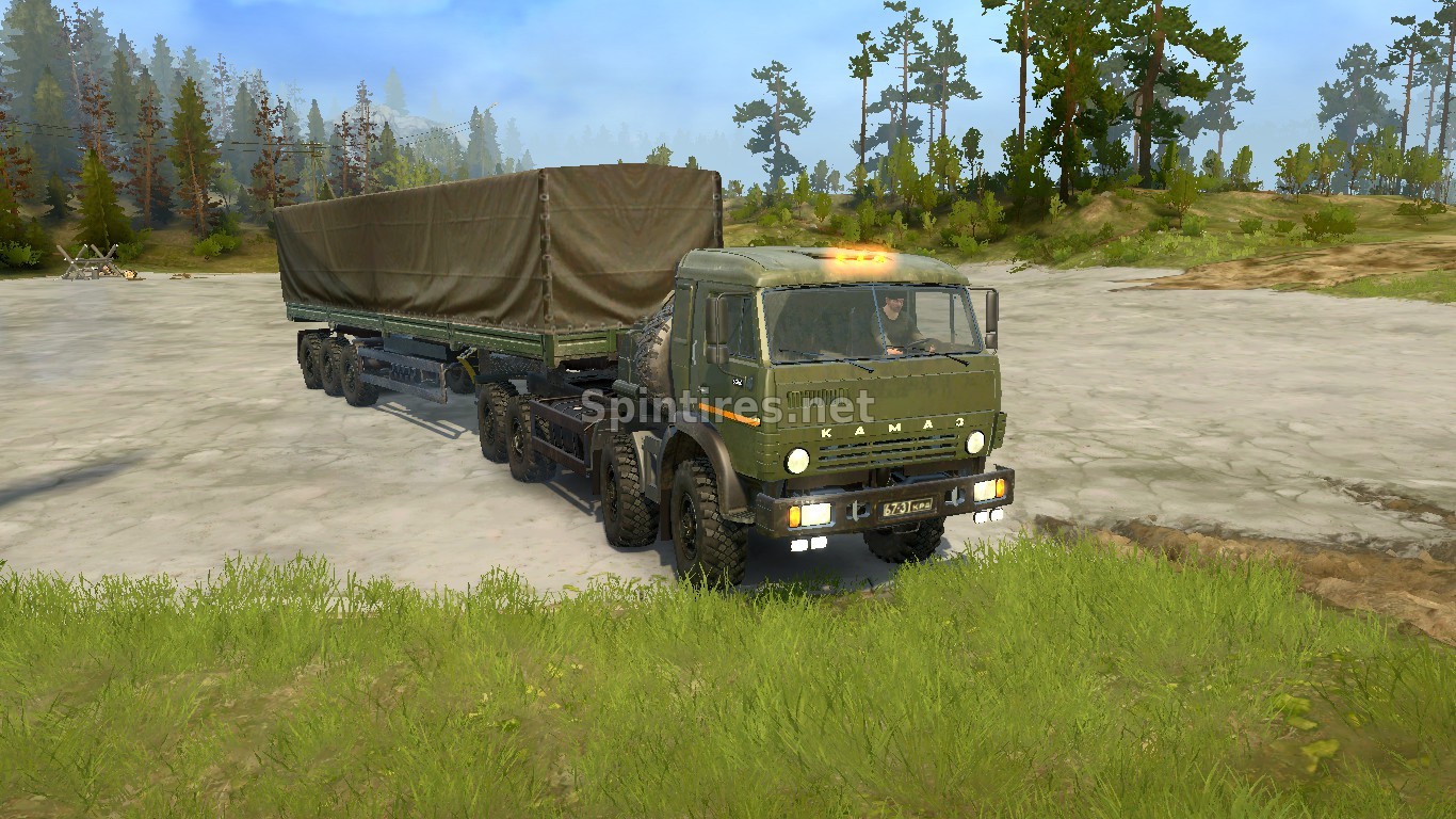 Камаз 6350 для Spintires: MudRunner (v18.10.18) для Spintires 