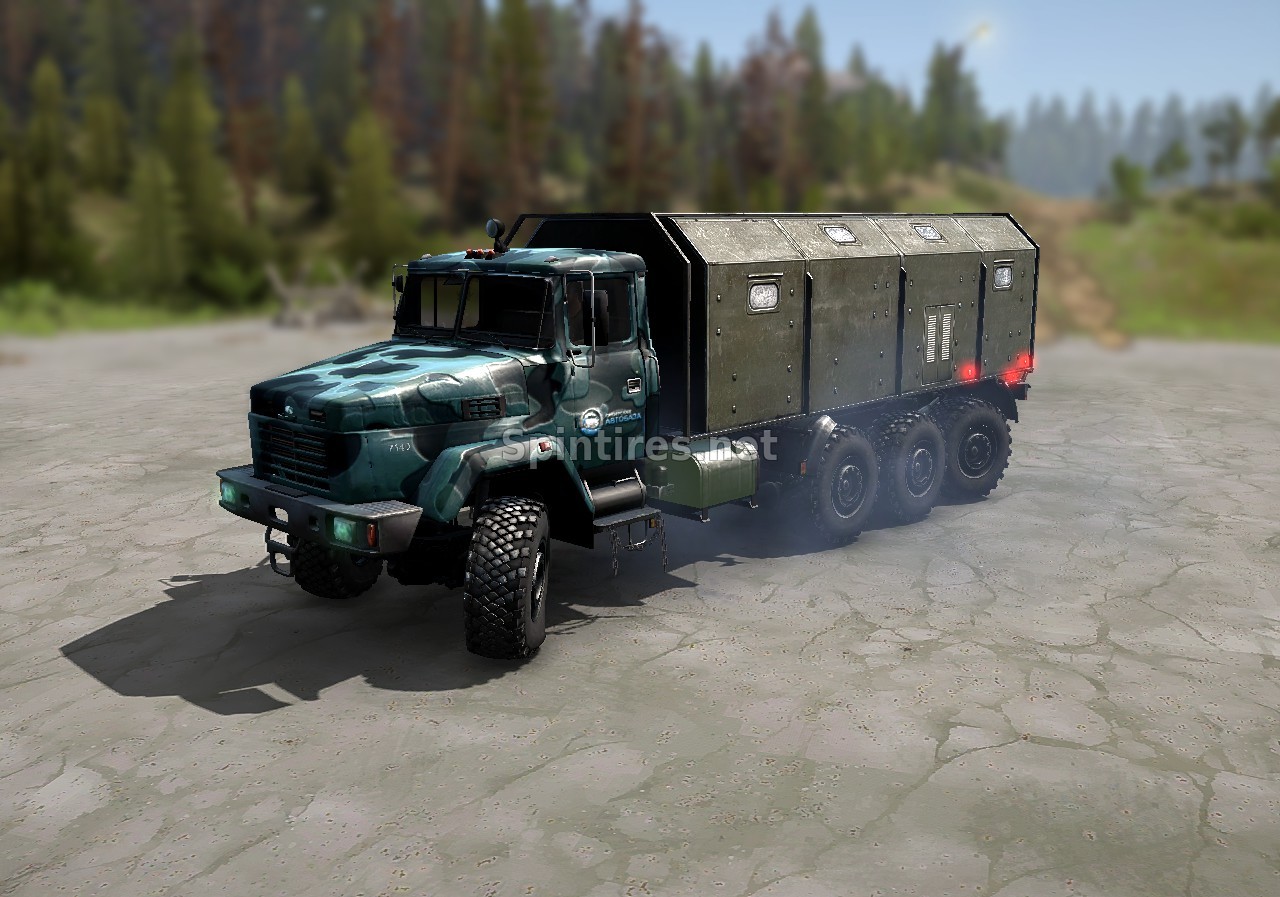 KRAZ 7140 VND для Spintires: MudRunner (v18.10.18) для Spintires 