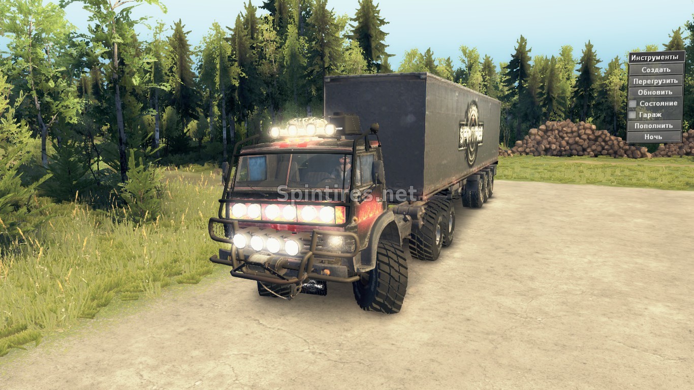 КамАЗ-4310 для Spin Tires v03.03.16 для Spintires 