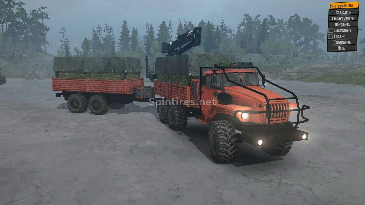 Урал-4320-41 SVE для Spintires: MudRunner (v19.11.18) для Spintires 