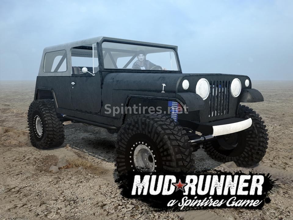 Wrangmog Jeepster Commando with Trailer для Spintires: MudRunner (v19.11.18) для Spintires 
