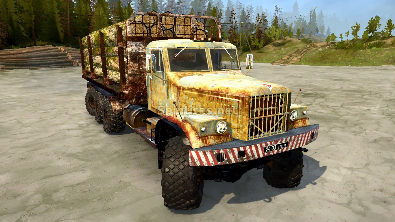 КрАЗ-256 8х8 для Spintires: MudRunner (v19.11.18) для Spintires 