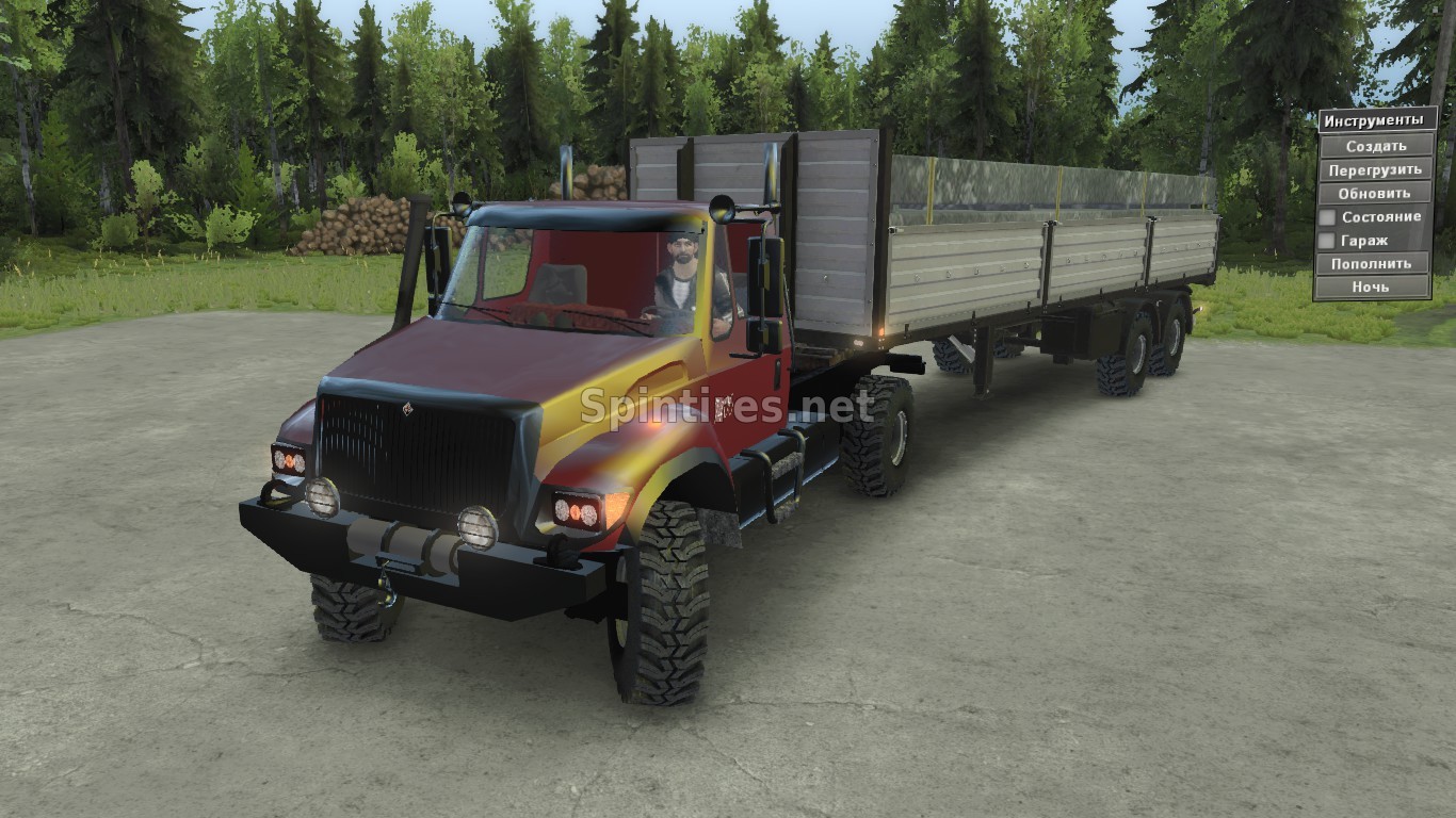 IHC 7400 для Spin Tires v03.03.16 для Spintires 