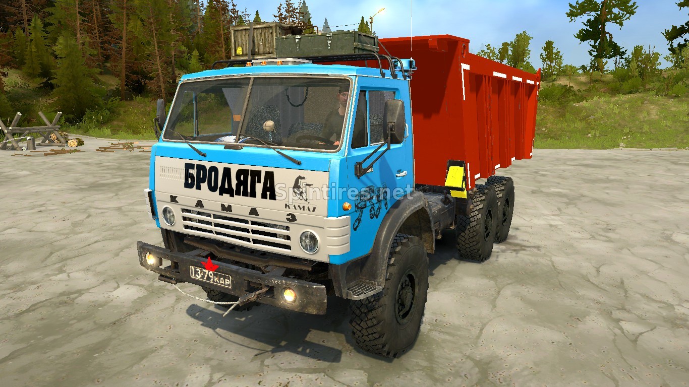 КамАЗ 4310 Бродяга для Spintires: MudRunner (v18.10.18) для Spintires 