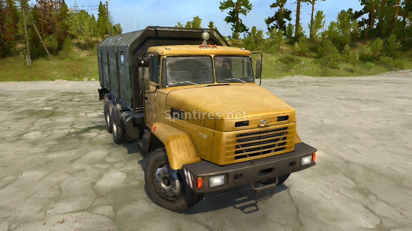 Мод Краз-7140 для Spintires: MudRunner (v18.10.18) для Spintires 