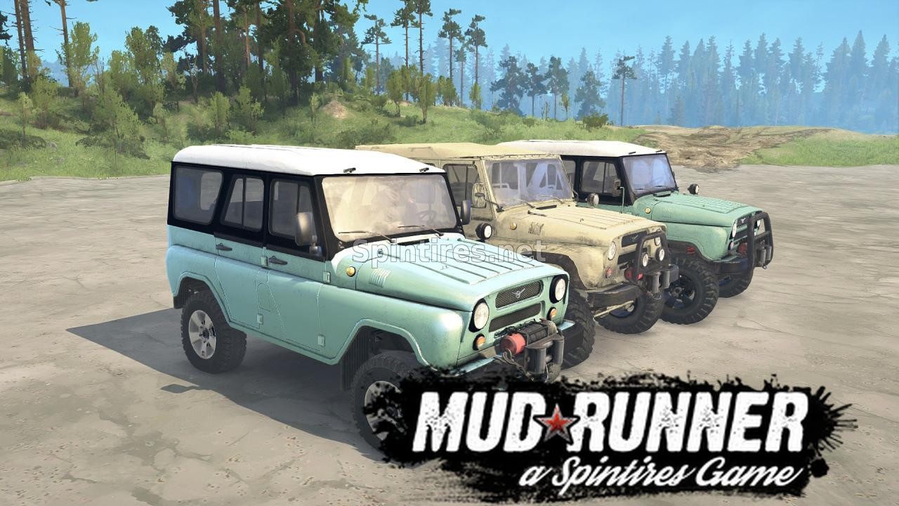 УАЗ 469 юбилейный версия 3 для Spintires: MudRunner (v18.10.18) для Spintires 