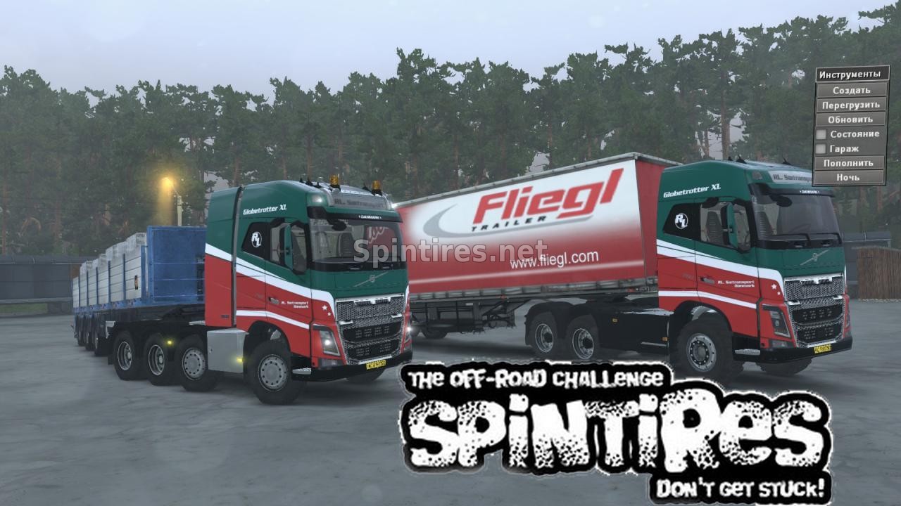 Volvo FH16 для Spin Tires v03.03.16 для Spintires 