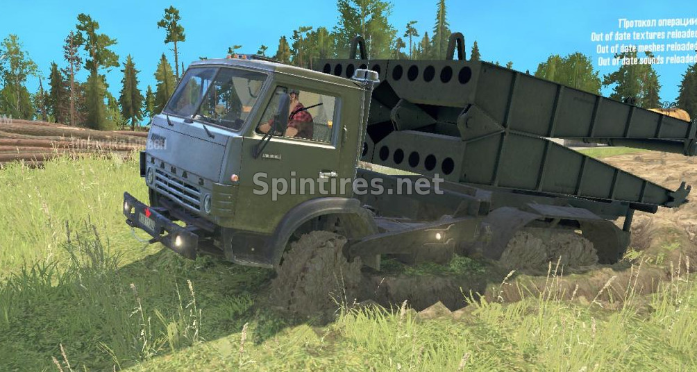 Мод Камаз-4310 версия 5 для Spintires: MudRunner (v18/05/21) для Spintires 