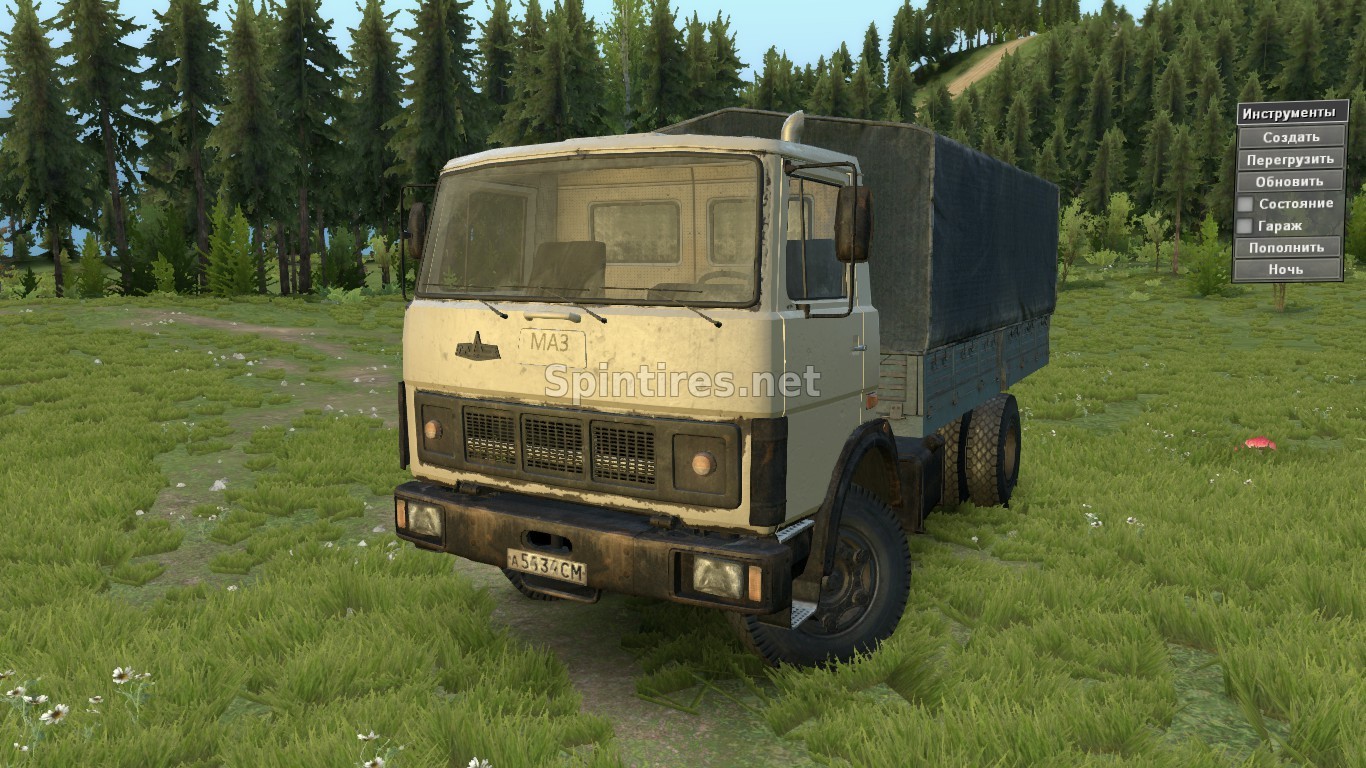 Маз 5337 для Spin Tires v03.03.16 для Spintires 