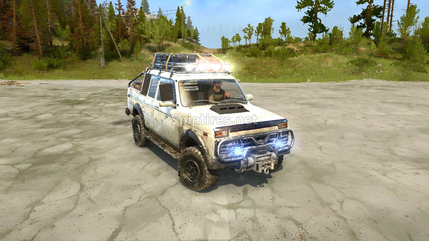 Нива-2329 «Разведчик» версия 2 для Spintires: MudRunner (v18/05/21) для Spintires 