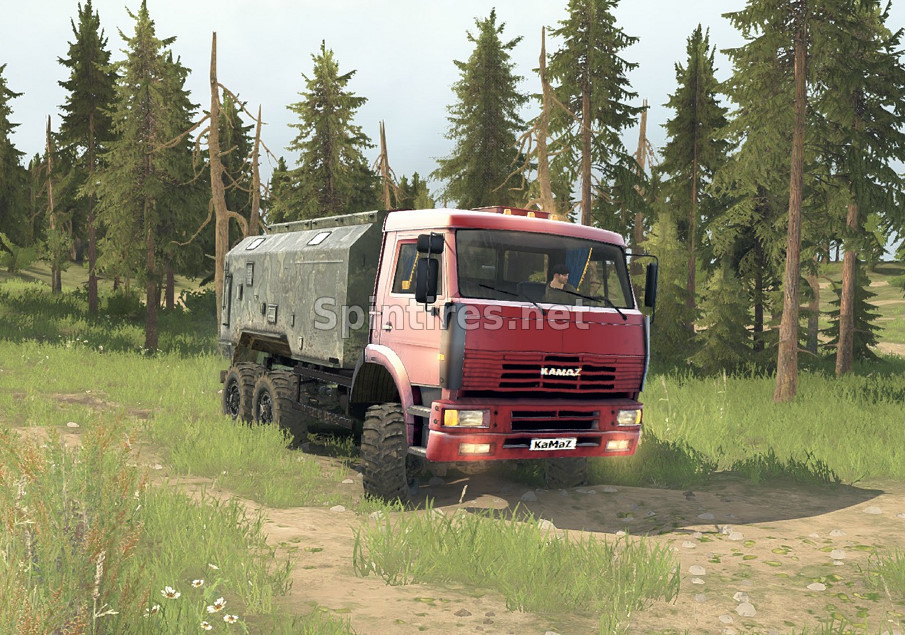 Камаз-6522 для Spintires: MudRunner (v18.10.18) для Spintires 