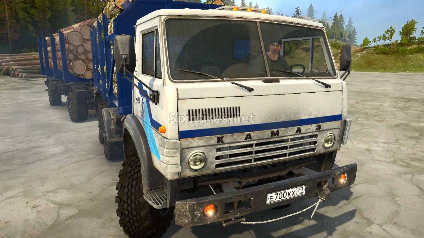 Камаз 4310 Лесовоз для Spintires: MudRunner (v18.10.18) для Spintires 