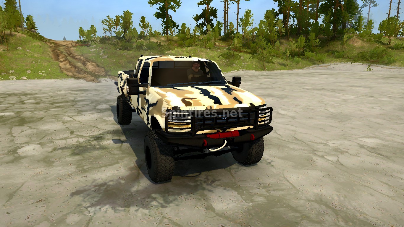 Ford F-250 OBS для Spintires: MudRunner (v19.11.18) для Spintires 