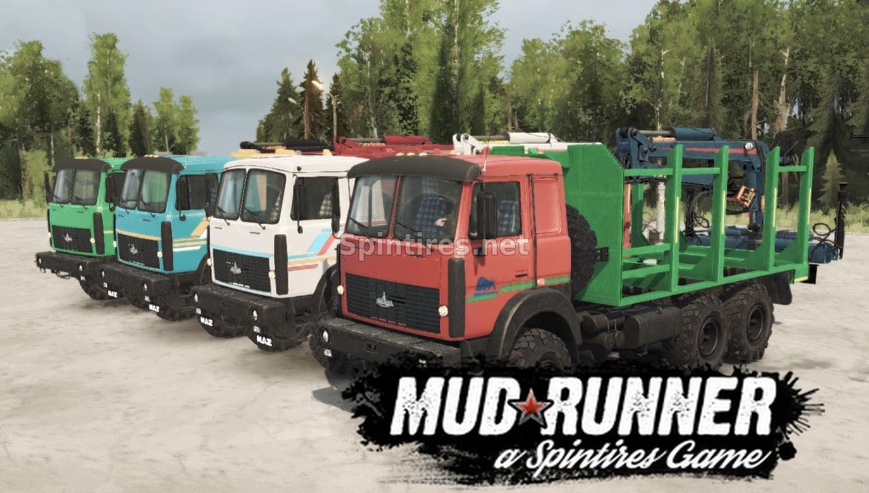 МАЗ 6317 версия 1.1 для Spintires: MudRunner (v18.10.18) для Spintires 