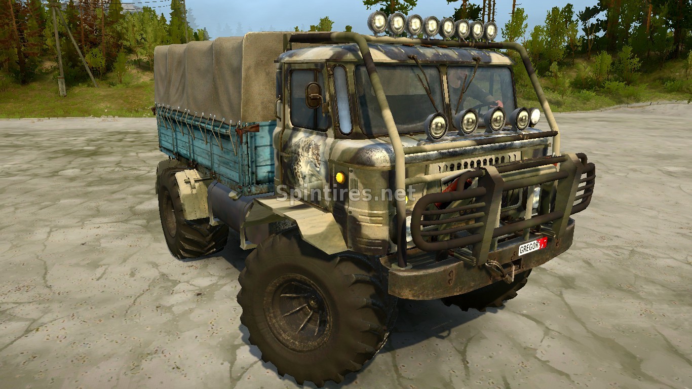 ГАЗ-66M «Шаман» для Spintires: MudRunner (v19.11.18) для Spintires 
