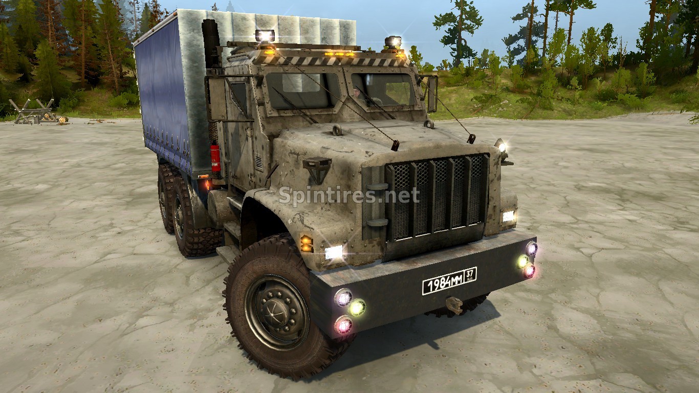 MTVR 6x6 для Spintires: MudRunner (v19.11.18) для Spintires 