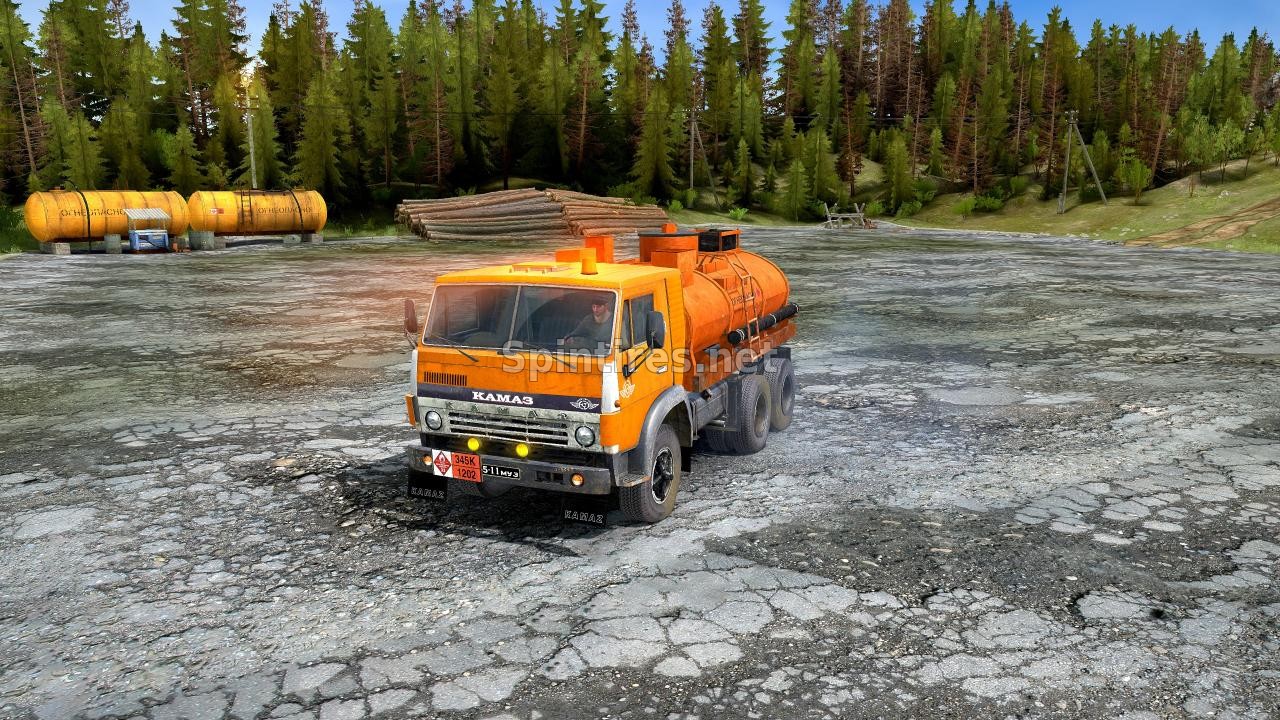 Текстура бетонной плитки для Spintires: MudRunner (v18.10.18) для Spintires 