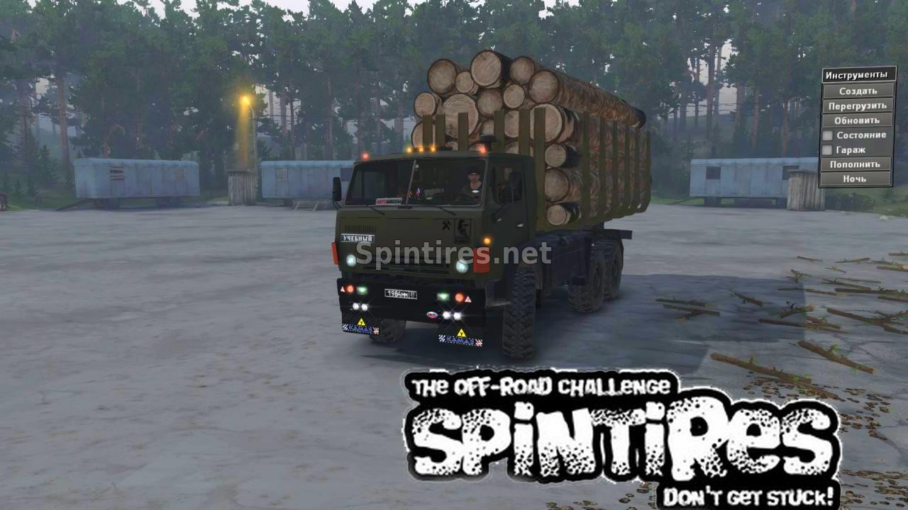 КамАЗ-53201 для SpinTires v03.03.16 для Spintires 