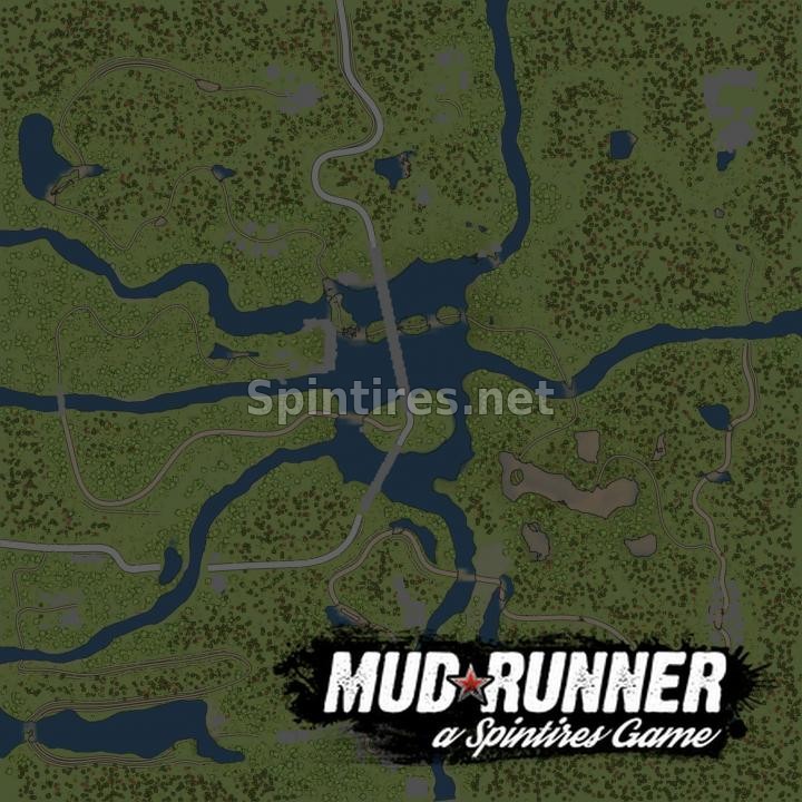 Карта «Лесной массив» для Spintires: MudRunner (v18.10.18) для Spintires 