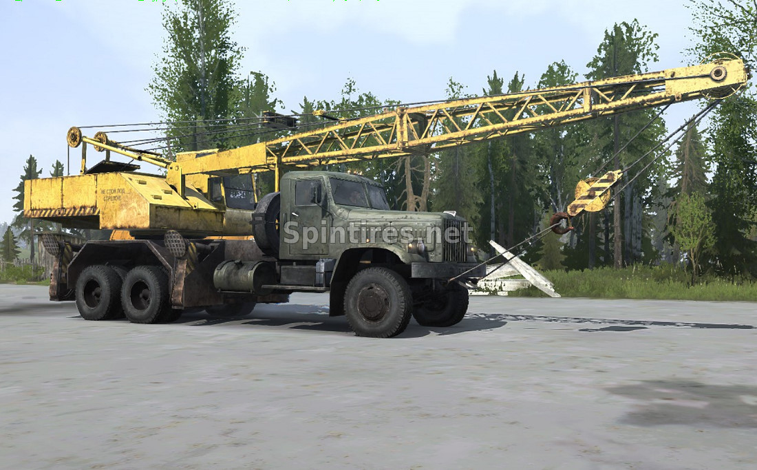 Автокран КС-4561 для Spintires: MudRunner (v22.03.19) для Spintires 