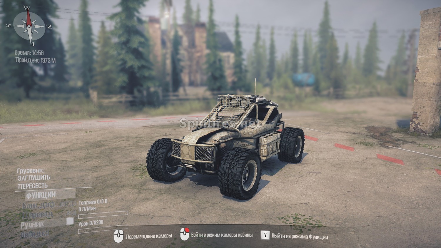 M134 MINIGUN для Spintires: MudRunner (v22.03.19) для Spintires 