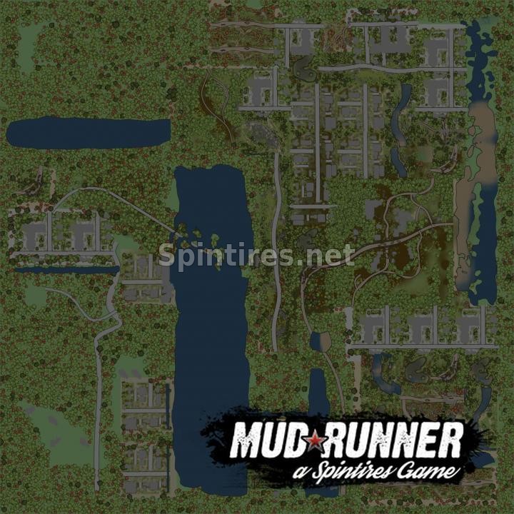 Карта «Тяжелая работа» для Spintires: MudRunner (v18.10.18) для Spintires 