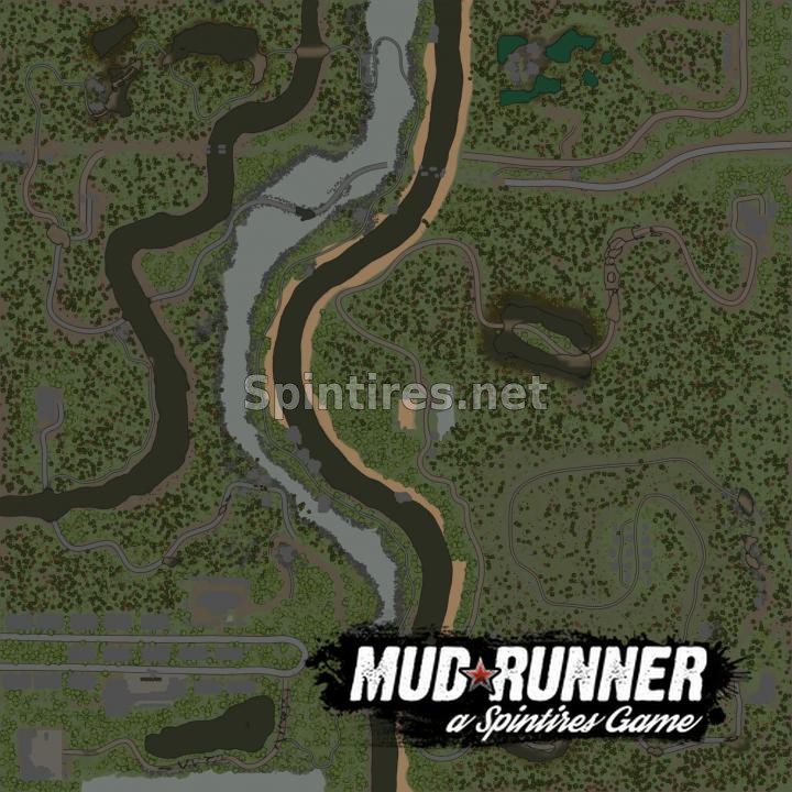 Карта «Поехали» для Spintires: MudRunner (v18.10.18) для Spintires 
