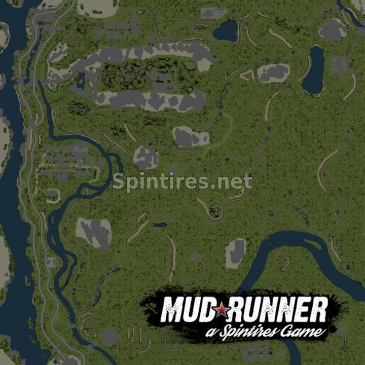 Карта «Миролюбовка» для Spintires: MudRunner (v22.03.19) для Spintires 