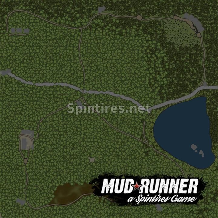 Карта «Начало» для Spintires: MudRunner (v18.10.18) для Spintires 