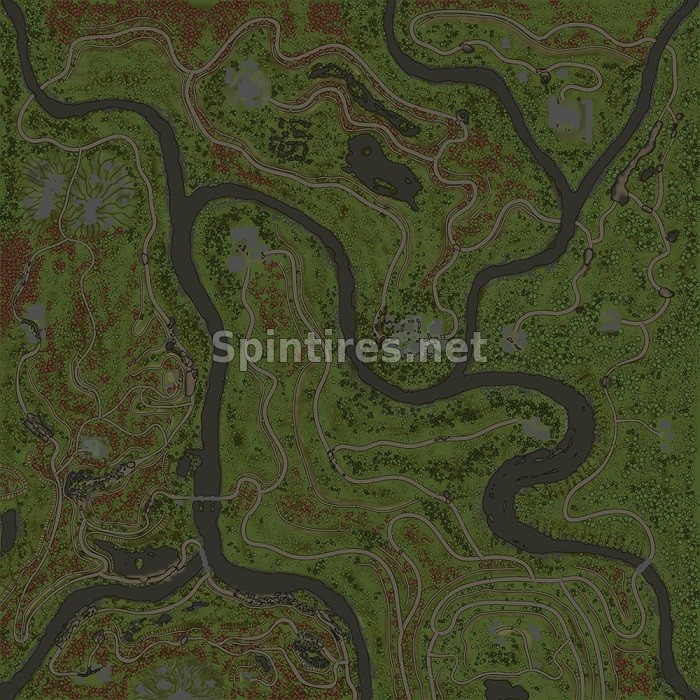 Карта «Реки от Урала» для Spintires: MudRunner (v18.10.18) для Spintires 