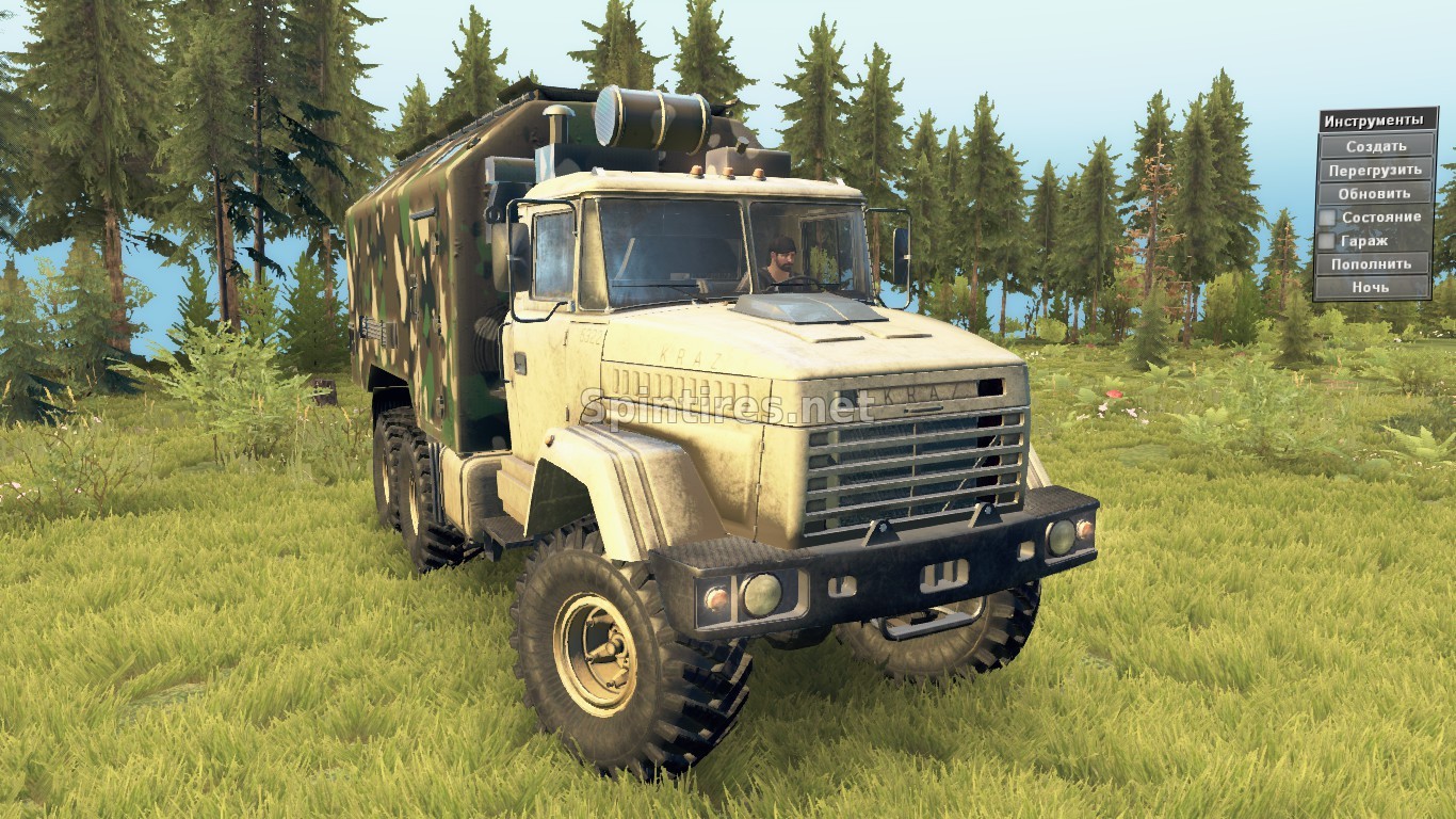 КрАЗ-6322 для SpinTires v03.03.16 для Spintires 