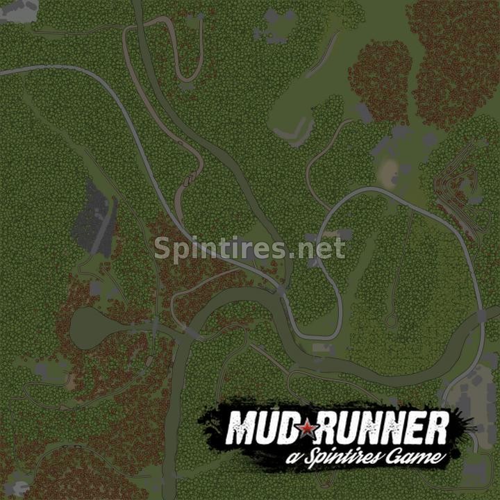 Карта «Forest one» для Spintires: MudRunner (v18.10.18) для Spintires 