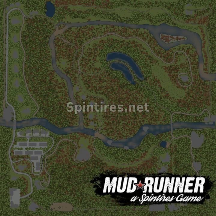 Карта «Камянка» версия 1.1 для Spintires: MudRunner (v22.03.19) для Spintires 