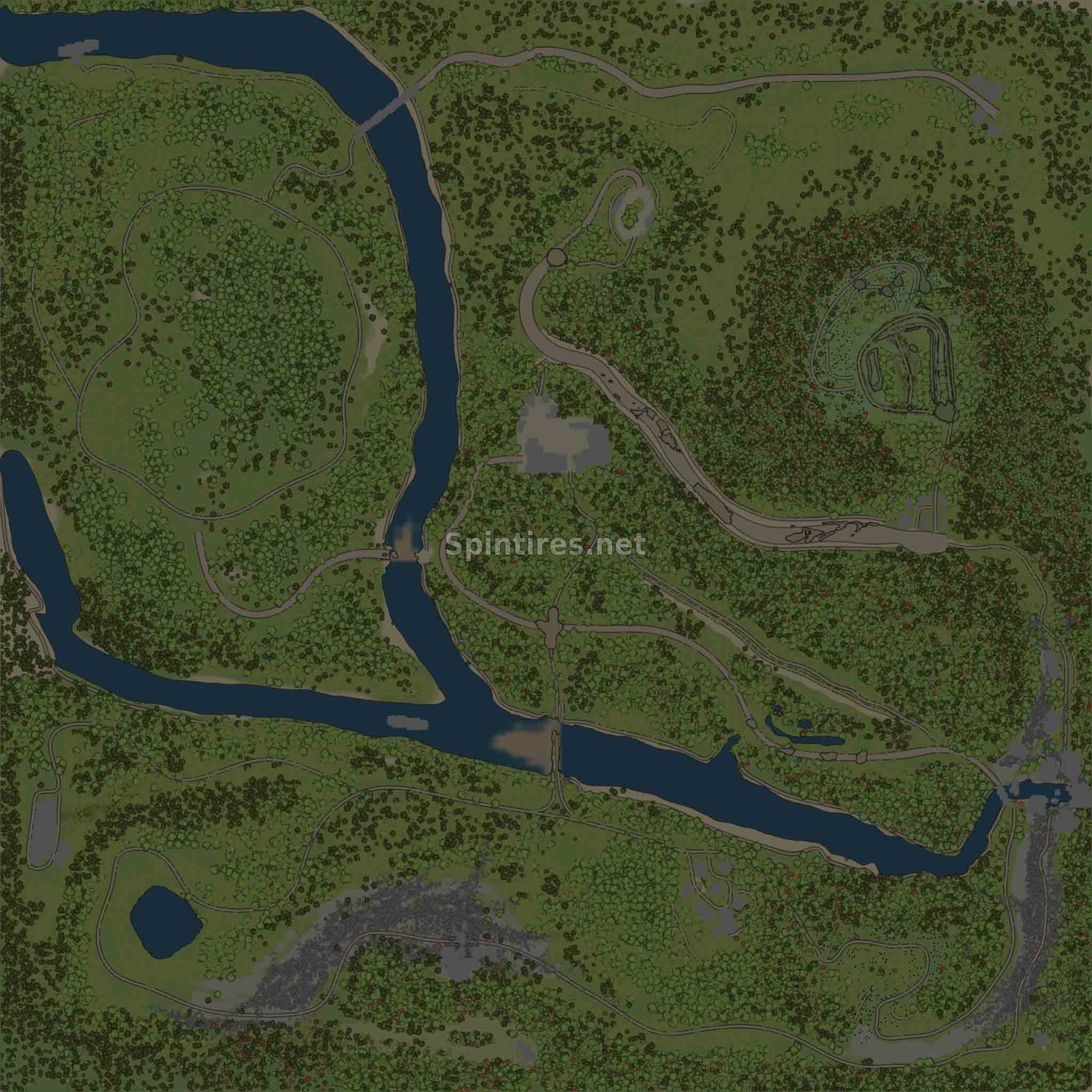 Карта «Проект321.Горный проезд» для Spintires: MudRunner (v22.03.19) для Spintires 