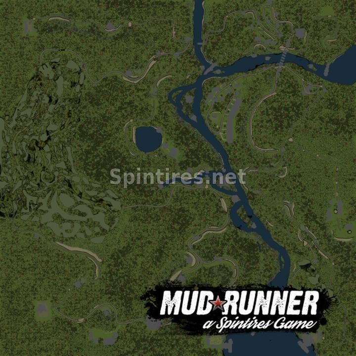 Карта «Александровка» для Spintires: MudRunner (v22.03.19) для Spintires 