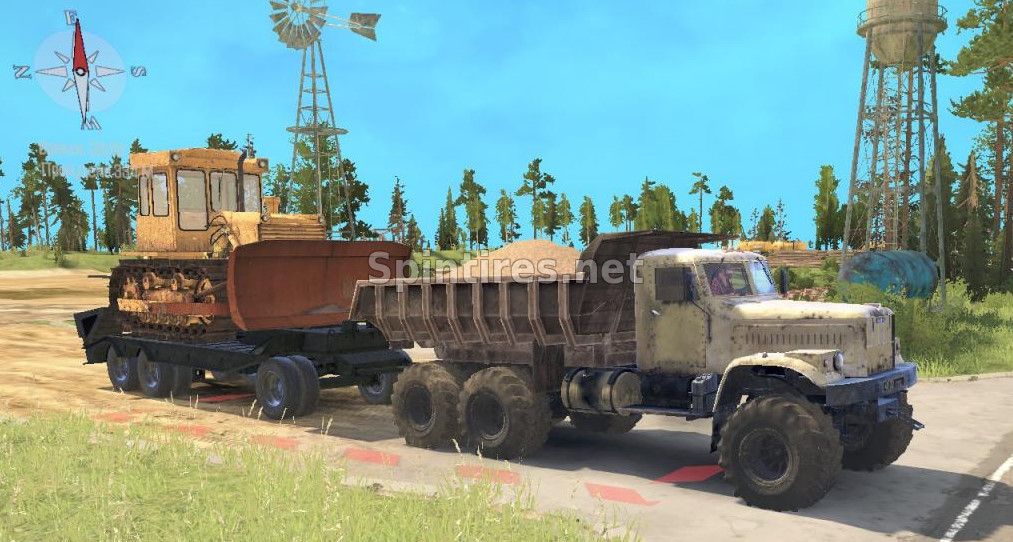 КрАЗ 255 для Spintires: MudRunner (v18.10.18) для Spintires 