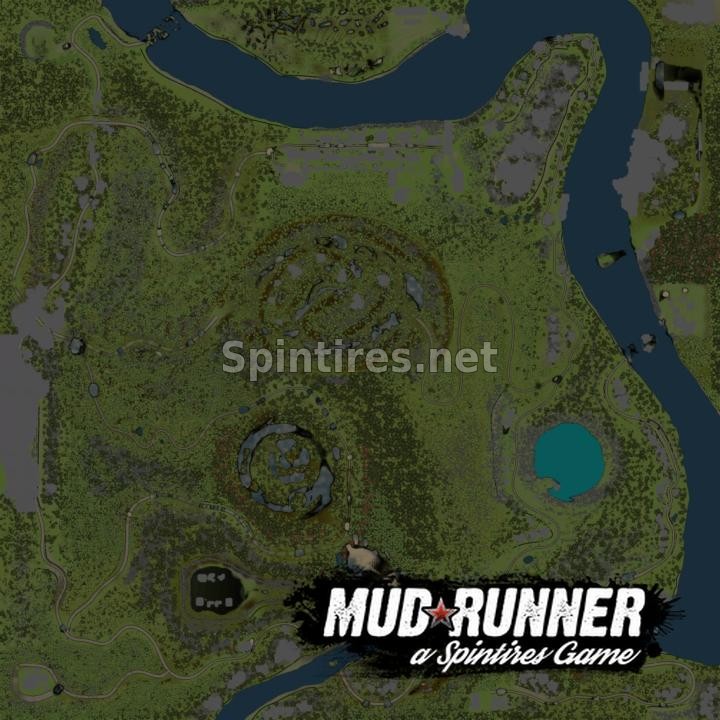 Карта «Александровка 2» для Spintires: MudRunner (v19.11.18) для Spintires 